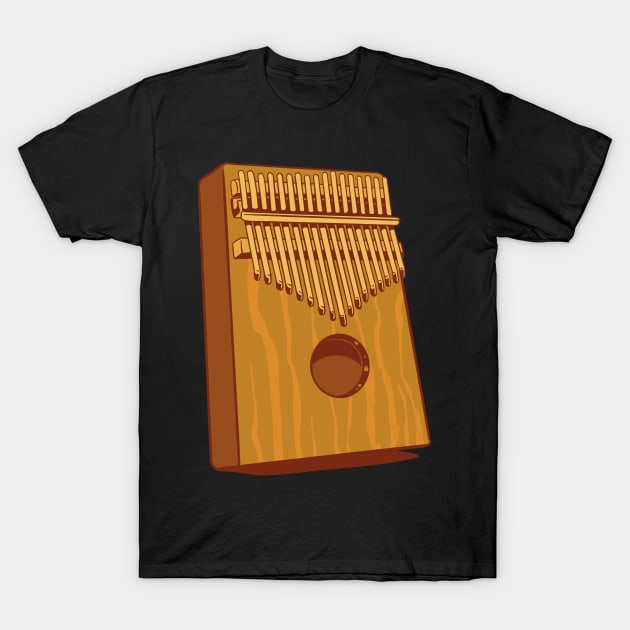 kalimba lover and kalimba player best gift T-Shirt by AbirAbd